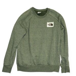 The North Face Green Crewneck Sweatshirt Women’s Medium